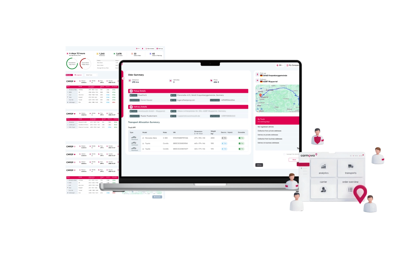 Transportstatus einsehen